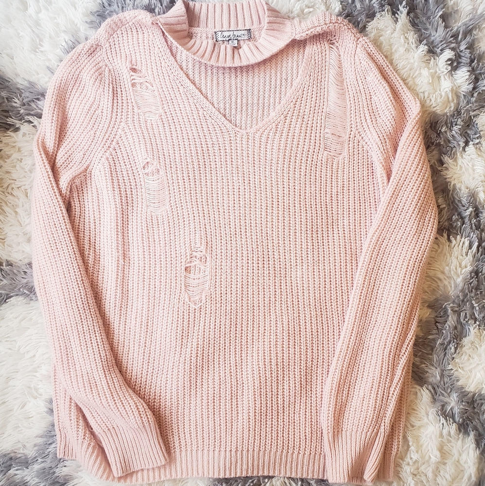 Pale Pink Sweater
